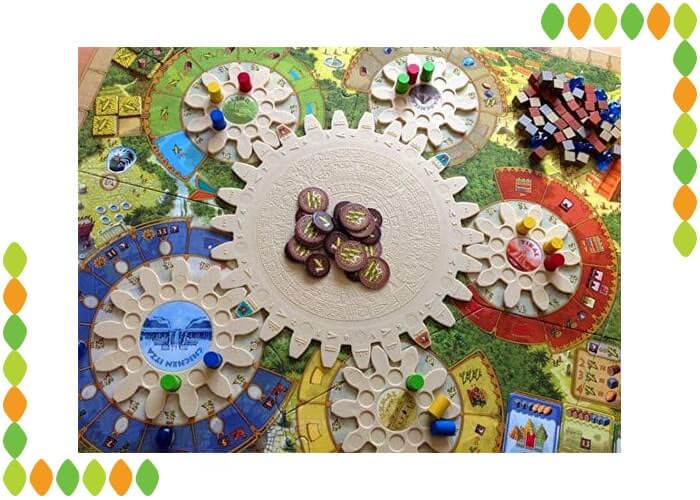 Tzolk'in game board overview