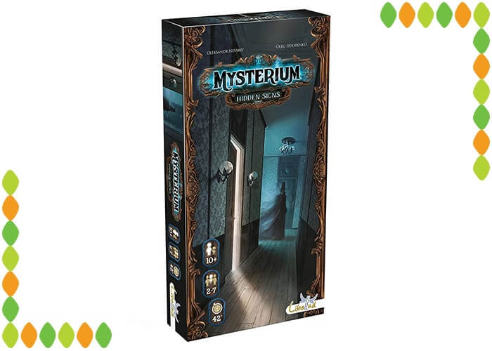 Mysterium board game hidden signs expansion box