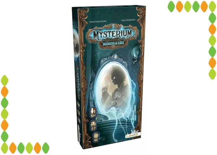 Mysterium board game Secrets & lies expansion box