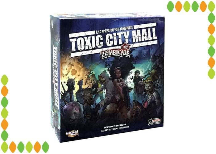 Zombicide Toxic City Mall board game package